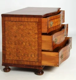 Discount Pamono 18th Century Chest with Trompe-Lœil Marquetry, 1770