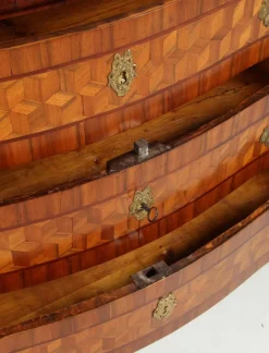 Discount Pamono 18th Century Chest with Trompe-Lœil Marquetry, 1770