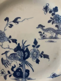 Best Pamono 19th Century Chinese Porcelain Plate in Blue & White