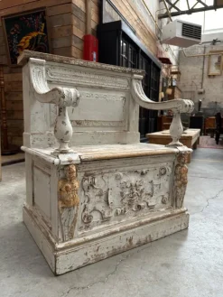Pamono 19th Century Church Bench> Benches