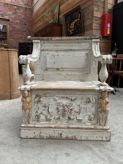 Pamono 19th Century Church Bench> Benches