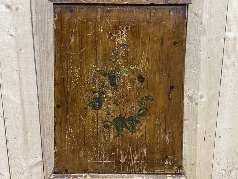 Pamono 19th Century Comtoise Clock in Fir with Enameled Figures> Clocks