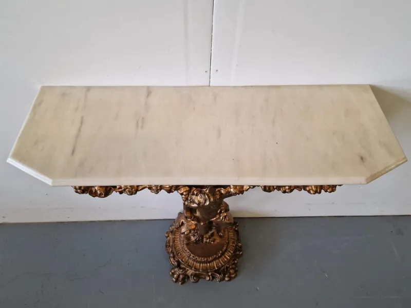 Outlet Pamono 20th Century Console with Mirror