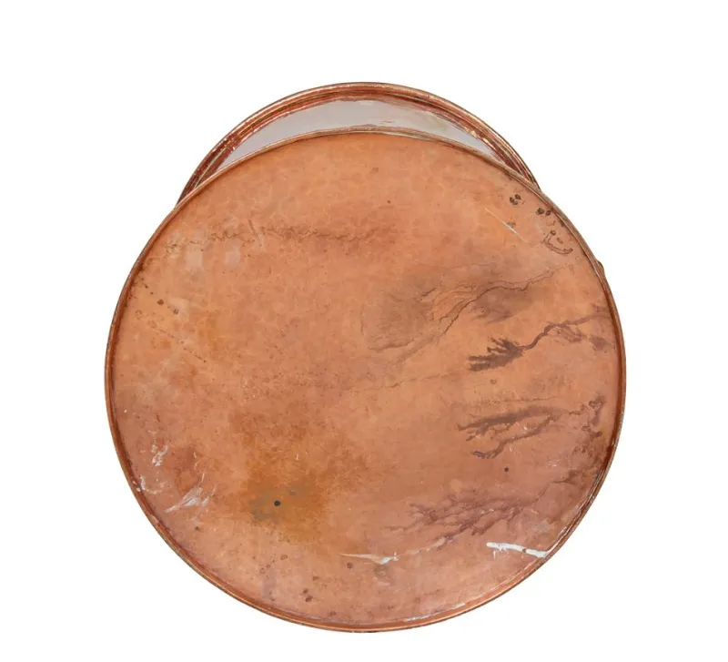 Pamono 19th Century Copper and Brass Shaped Bucket, 1890s> Ice Buckets & Wine Coolers