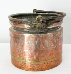 Pamono 19th Century Copper Jardinière, France><noscript><img width=