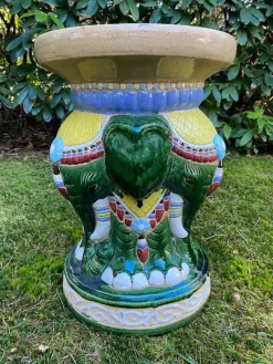 Discount Pamono 20th Century Elephant Garden or Patio Seating, Set of 5