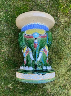 Discount Pamono 20th Century Elephant Garden or Patio Seating, Set of 5