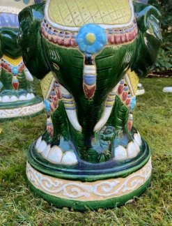 Discount Pamono 20th Century Elephant Garden or Patio Seating, Set of 5