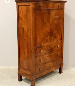 Pamono 19th Century Empire Secretaire in Walnut><noscript><img width=