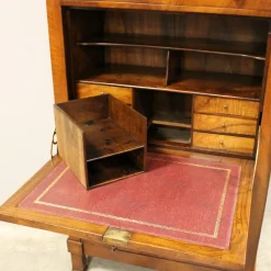 Pamono 19th Century Empire Secretaire in Walnut><noscript><img width=