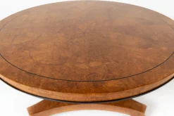 Pamono 19th Century English Burr Elm Centre Table><noscript><img width=