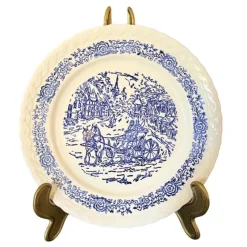 Pamono 19th Century English Ironstone Dinner Set, 1880s, Set of 58> Dinner Plates & Bowls