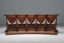 Online Pamono 18th Century Flemish Oak Church Pew, Belgium