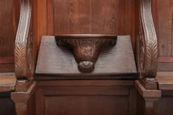 Online Pamono 18th Century Flemish Oak Church Pew, Belgium