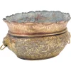 Outlet Pamono 19th Century French Brass Lion Head Jardinière