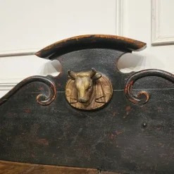 Pamono 19th Century French Butcher's Block by Trussant & Cie><noscript><img width=