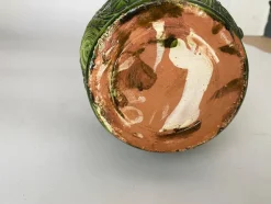 Pamono 19th Century French Ceramic Majolica Basket Pot><noscript><img width=