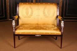 Pamono 20th Century French Empire Style Garniture Living Room Set, Set of 3> Living Room Sets