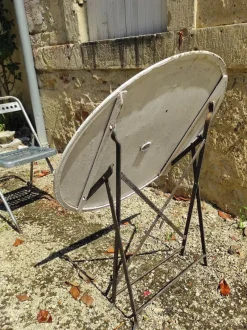 Pamono 19th Century French Garden Folding Table> Garden Tables