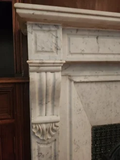 Pamono 19th Century French Marble Fireplace, 1860s><noscript><img width=