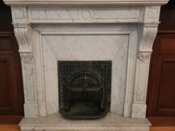 Pamono 19th Century French Marble Fireplace, 1860s><noscript><img width=