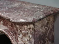 Best Pamono 19th Century French Pink Marble Mantelpiece