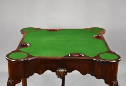 Outlet Pamono 18th Century George II Irish Mahogany Card Table
