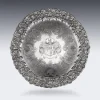Sale Pamono 19th Century Georgian English Solid Silver Salver Tray from John Edward Terrey