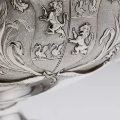 Pamono 19th Century Georgian Silver Magnificent Soup Tureen, Birmingham, 1827><noscript><img width=