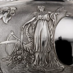Pamono 19th Century Georgian Silver Magnificent Soup Tureen, Birmingham, 1827><noscript><img width=