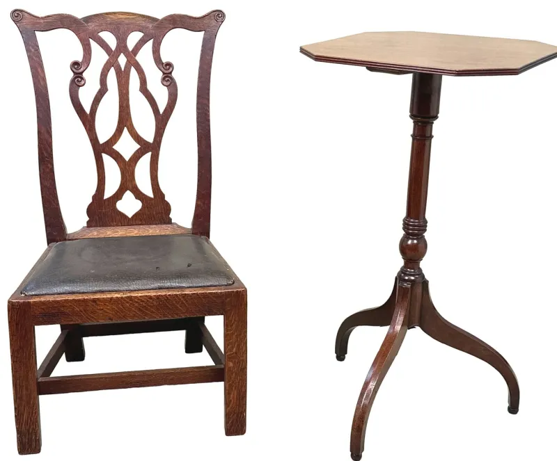 Pamono 19th Century Georgian Style Oak Children's Chair, 1880> Children's Chairs