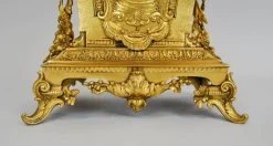 Best Pamono 19th Century Gilt Bronze Clock