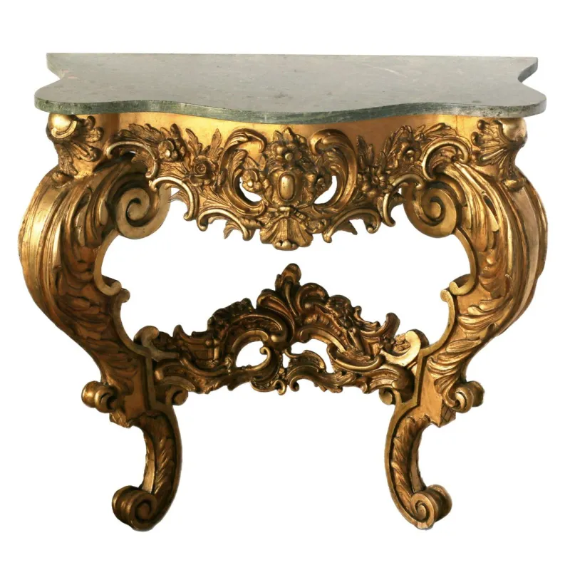 Online Pamono 19th Century Giltwood Console Table