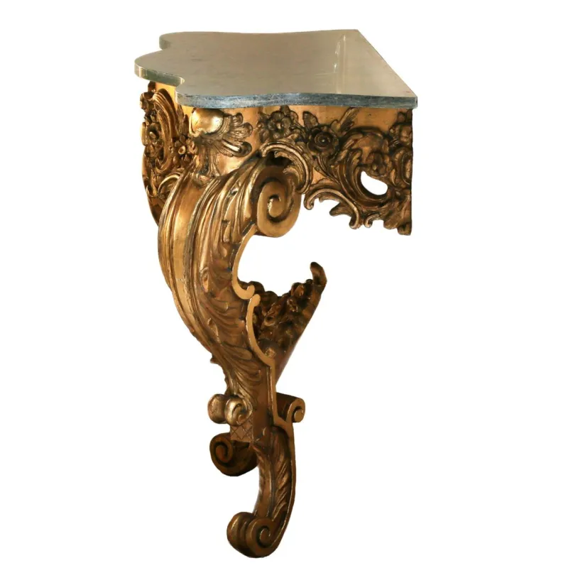 Online Pamono 19th Century Giltwood Console Table