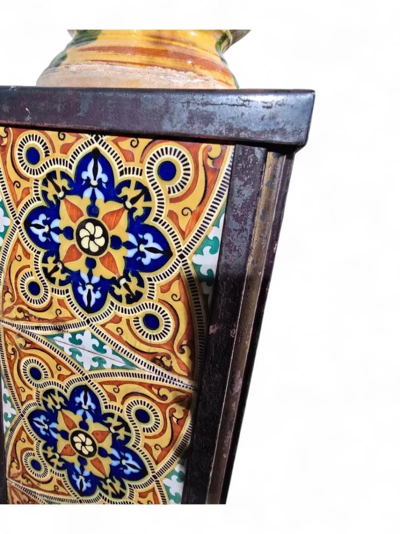 Pamono 19th Century Glazed Ceramic Planter, 1890> Planters And Jardiniere