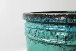 Online Pamono 20th Century Glazed Terracotta Planter