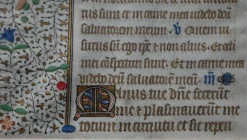 Pamono 15th Century Gothic Illuminated Manuscript Parchment><noscript><img width=