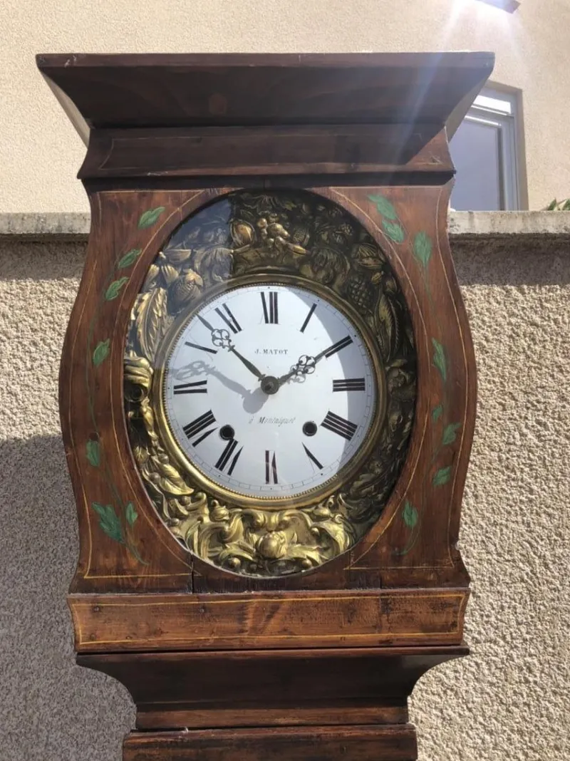 Hot Pamono 19th Century Grandfather Clock