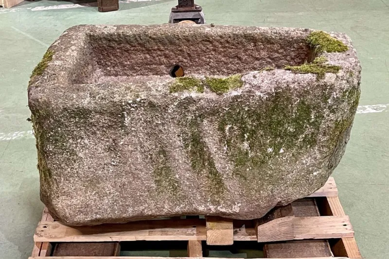 Pamono 19th Century Granite Trough> Garden Accessories