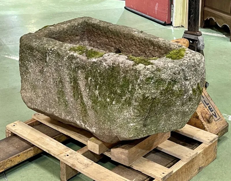 Pamono 19th Century Granite Trough> Garden Accessories