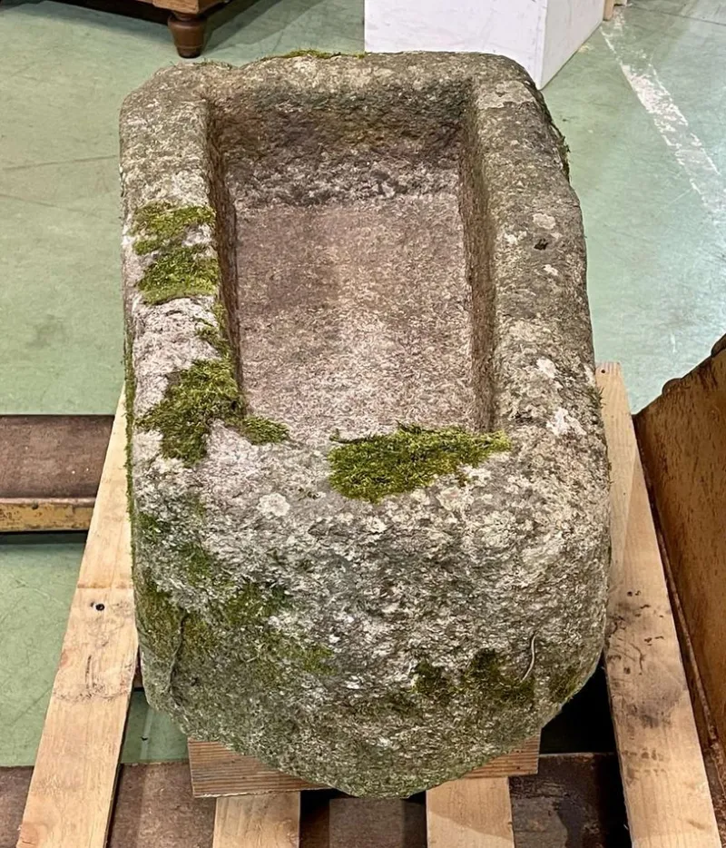 Pamono 19th Century Granite Trough> Garden Accessories