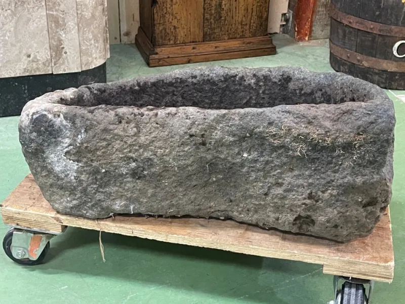 Pamono 19th Century Granite Trough> Garden Accessories