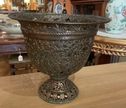 Pamono 17th Century Italian Chased Bronze Urn> Bowls