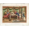 Pamono 19th Century Italian Oil on Alabaster Painting Pompeian Interior Scene in Ormolu> Old Masters