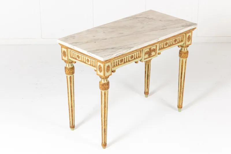 Pamono 18th Century Italian Painted Console Table> Console Tables