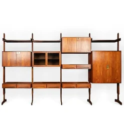 Hot Pamono 20th Century Italian Wall Unit or Room Divider by Vittorio Dassi, 1960s