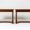 Pamono 19th Century Italian Walnut Console Tables, Set of 2