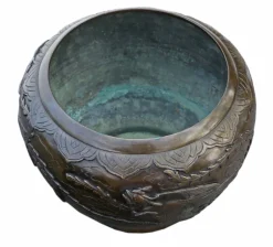 Pamono 19th Century Japanese Bronze Planter, 1890s><noscript><img width=