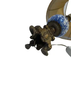 Pamono 20th Century Lamps in Ceramic and Bronze, Set of 2><noscript><img width=