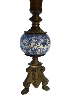 Pamono 20th Century Lamps in Ceramic and Bronze, Set of 2><noscript><img width=